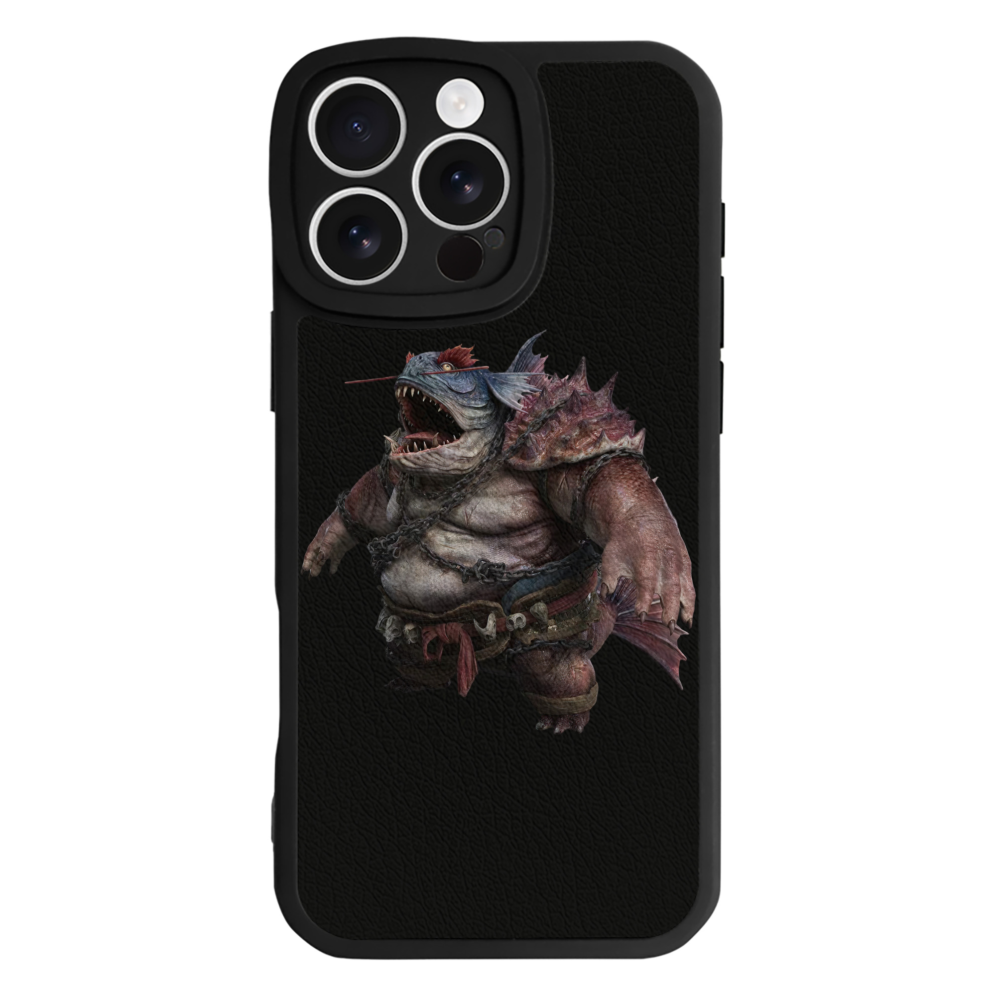 （画像用） Ne Zha 2 ナタ 魔童の大暴れ 【iPhone 16シリーズ対応】シリコンスマホケース（レザー調） 材質：シリコン